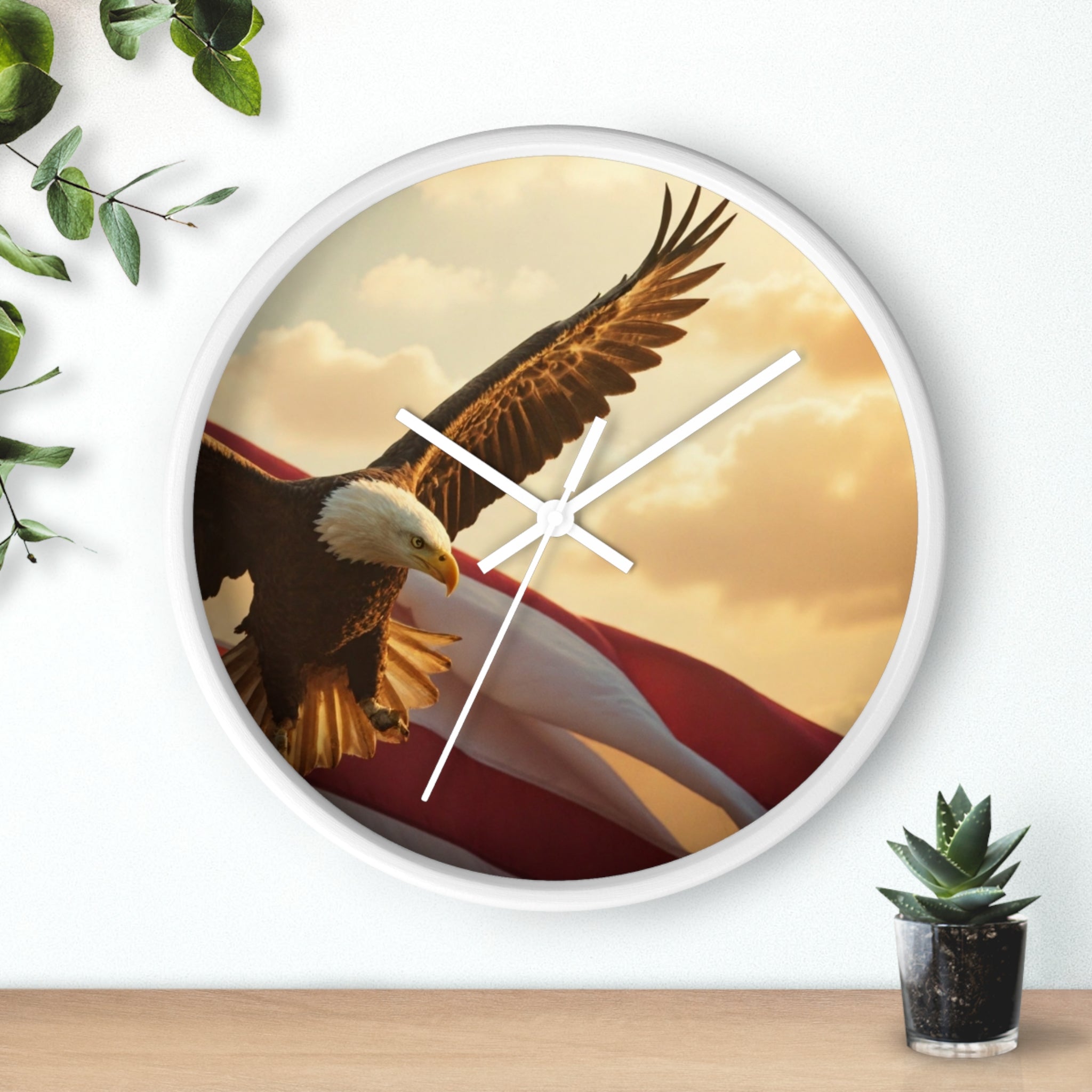 American Eagle Wall Clock