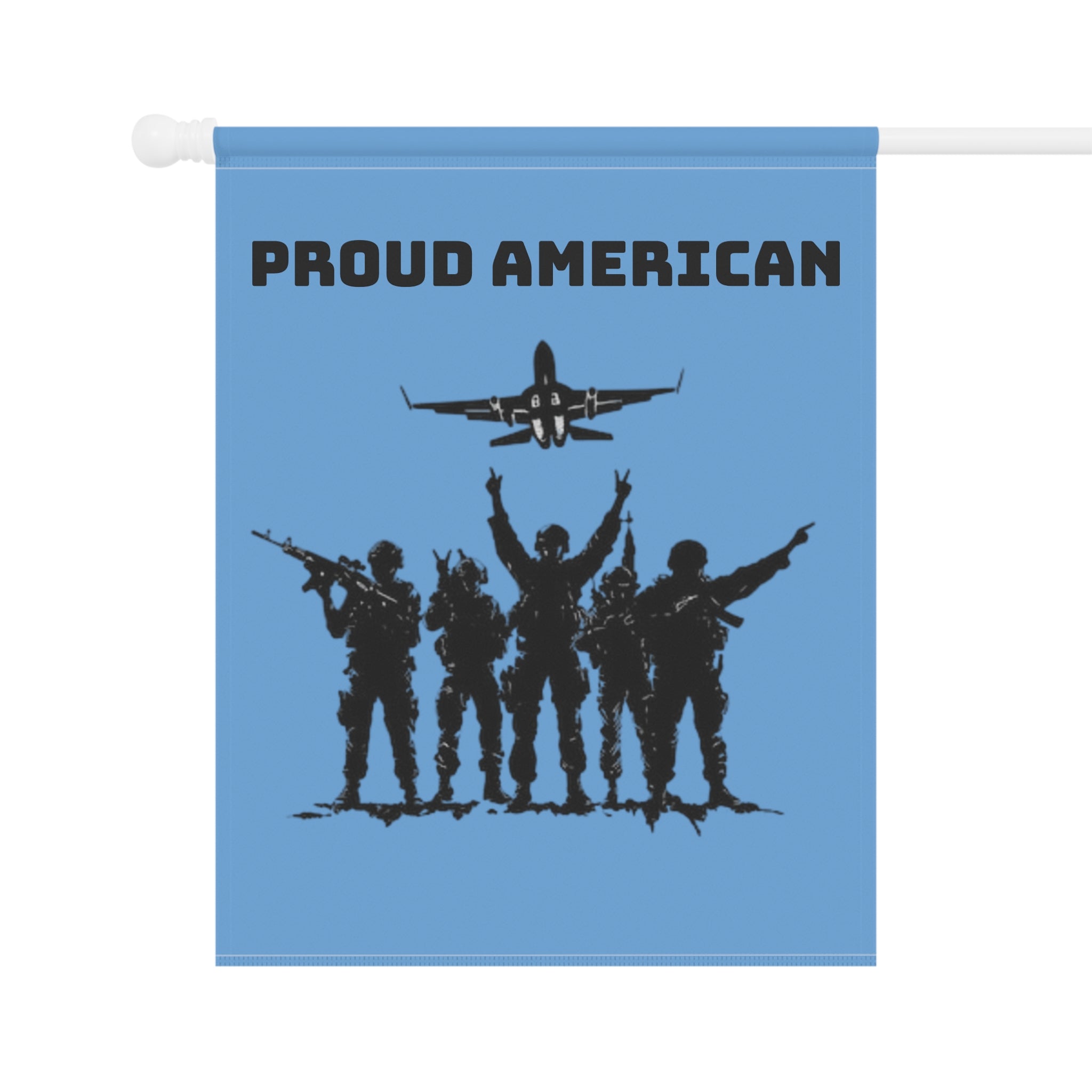 Proud American Garden Flag