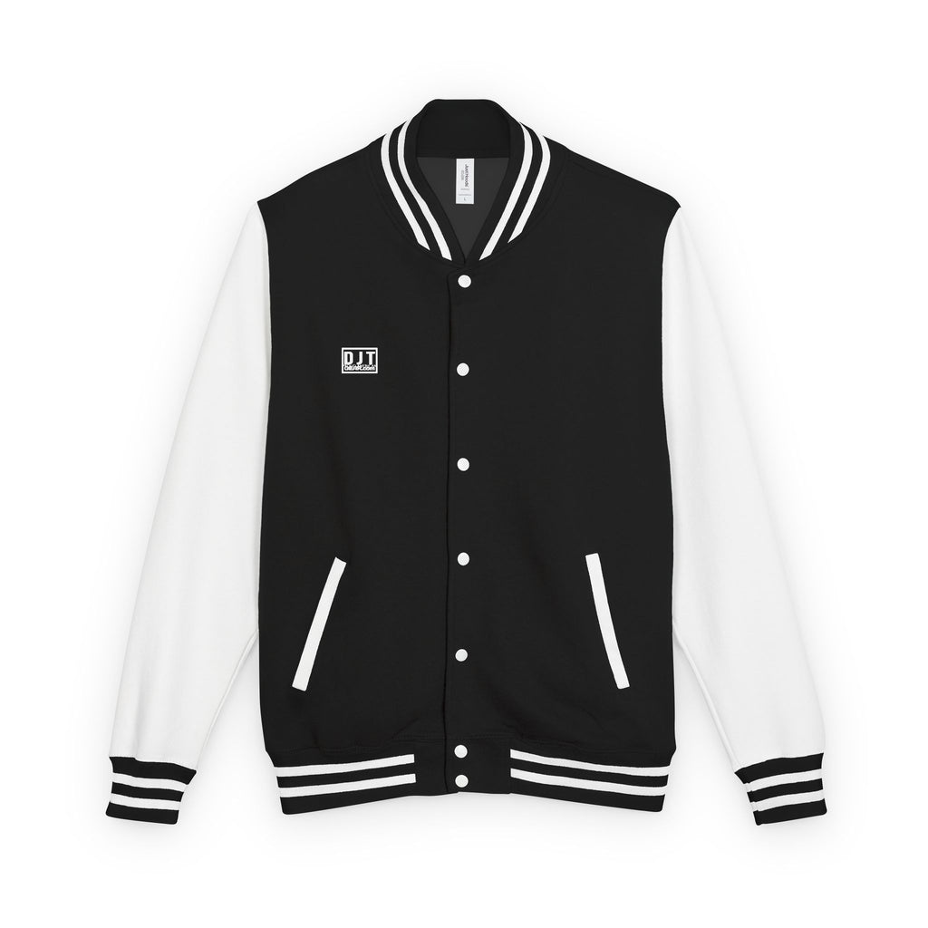 Patriotic Bald DJTgear Varsity Jacket