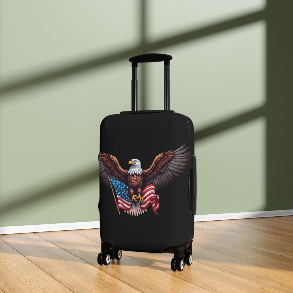 Patriotic Eagle Luggage Cover