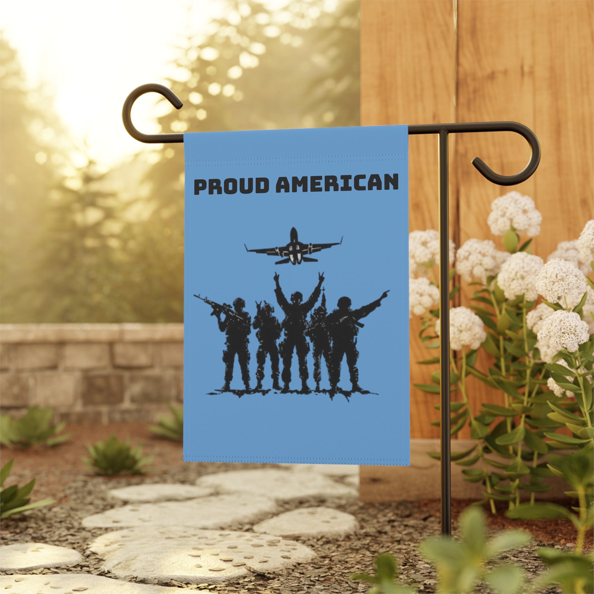 Proud American Garden Flag