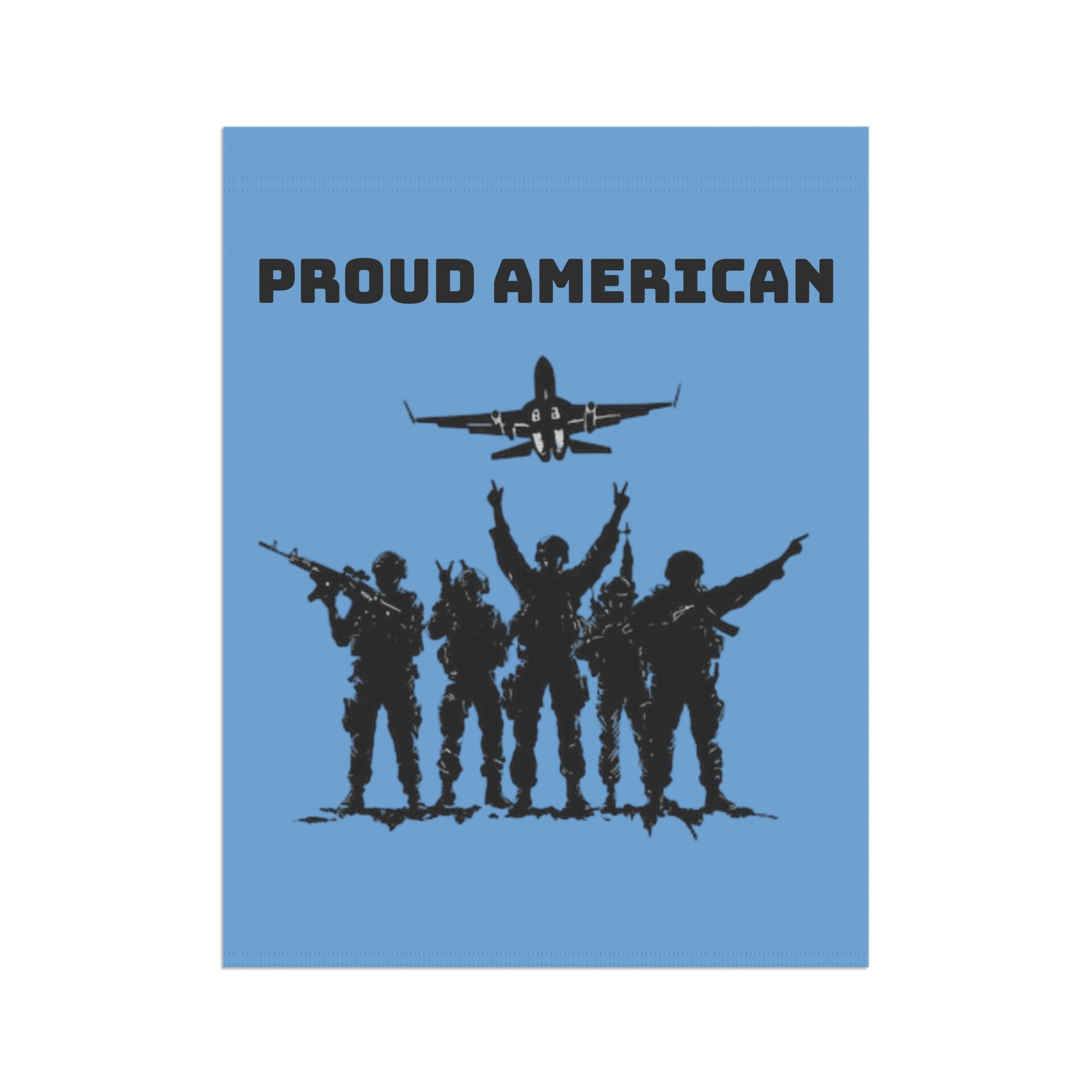 Proud American Garden Flag