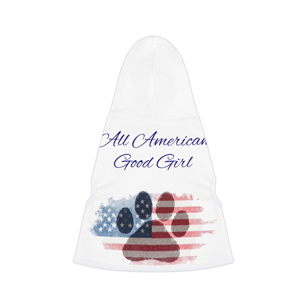 Pet Hoodie - "All American Good Girl"