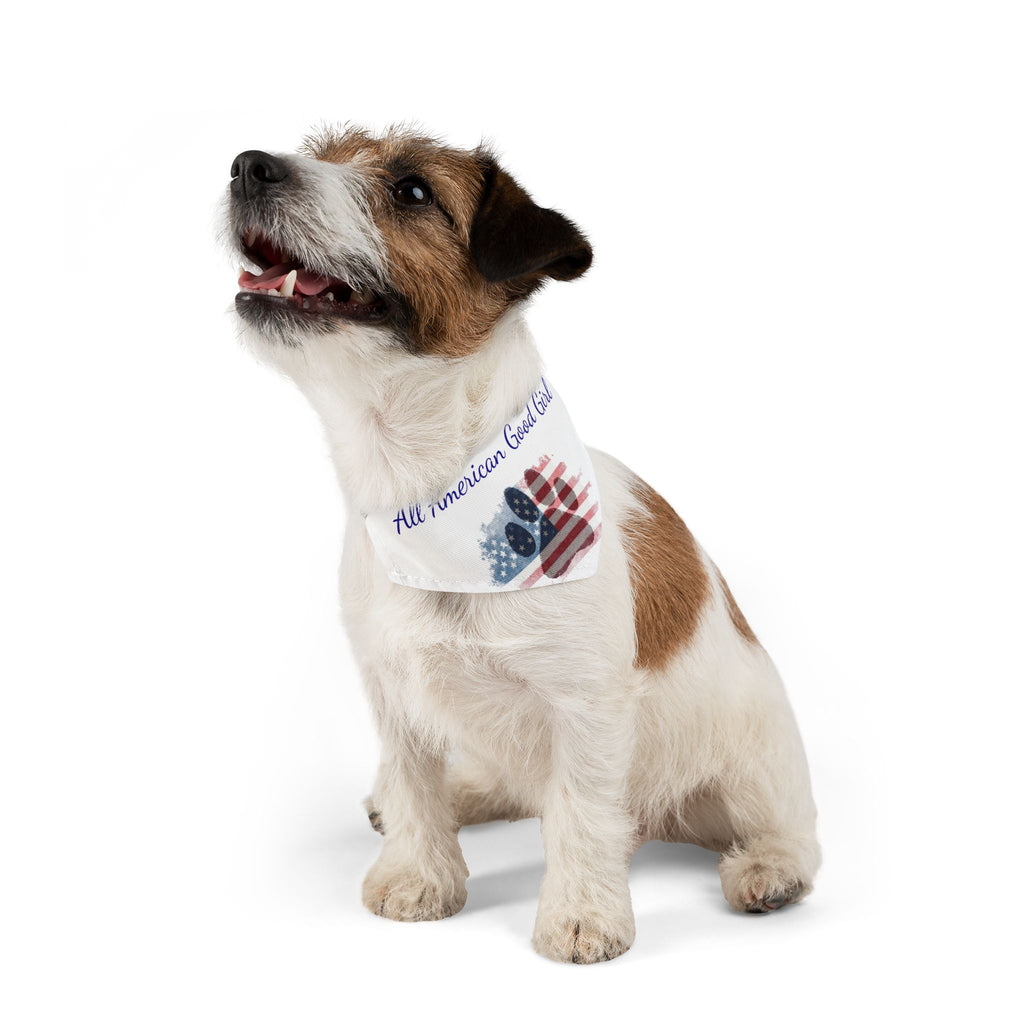 All American Good Girl Pet Bandana Collar