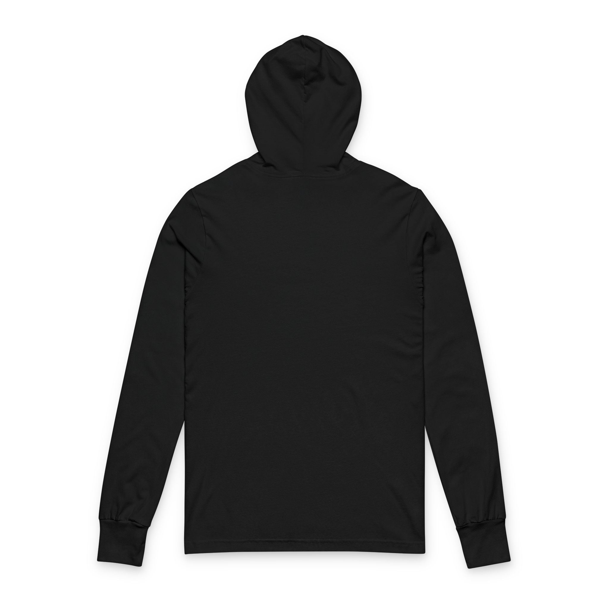 Ice Graphic Hooded Long Sleeve Tee — "I ICE" Novelty Hoodie Shirt