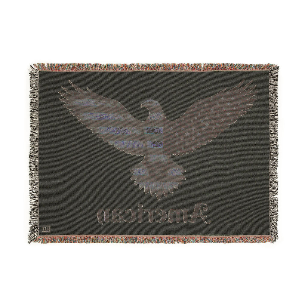 American Eagle Woven Blanket