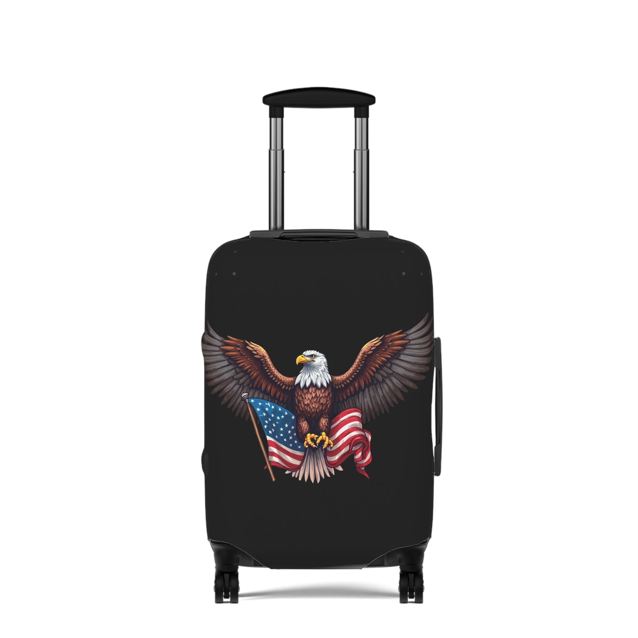 Patriotic Eagle Luggage Cover