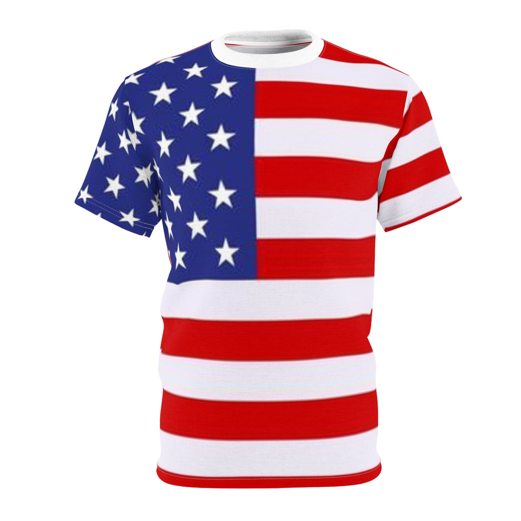 American Flag All-Over Print Tee