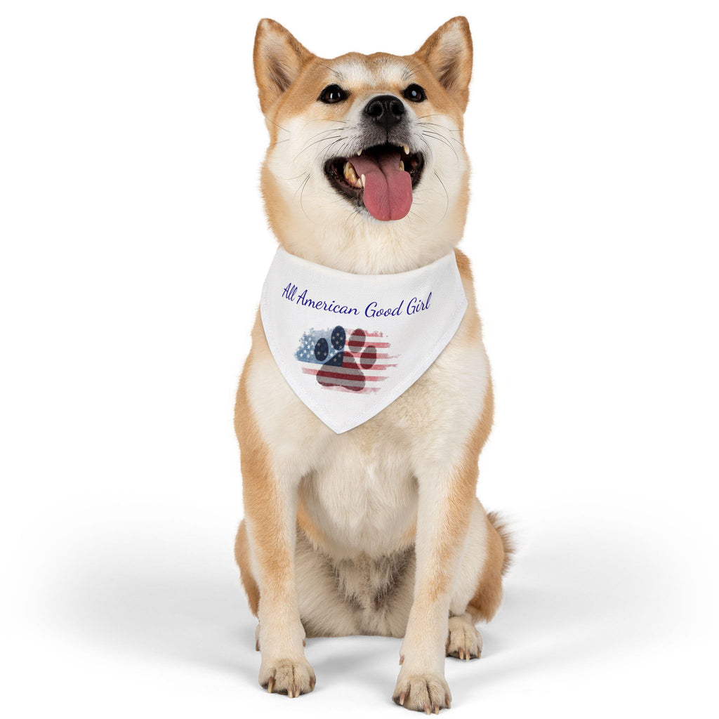 All American Good Girl Pet Bandana Collar