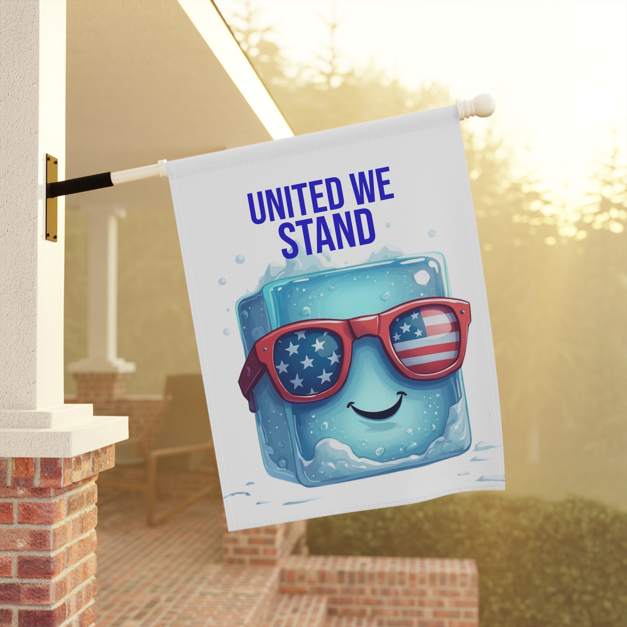 United We Stand" Garden Flag.