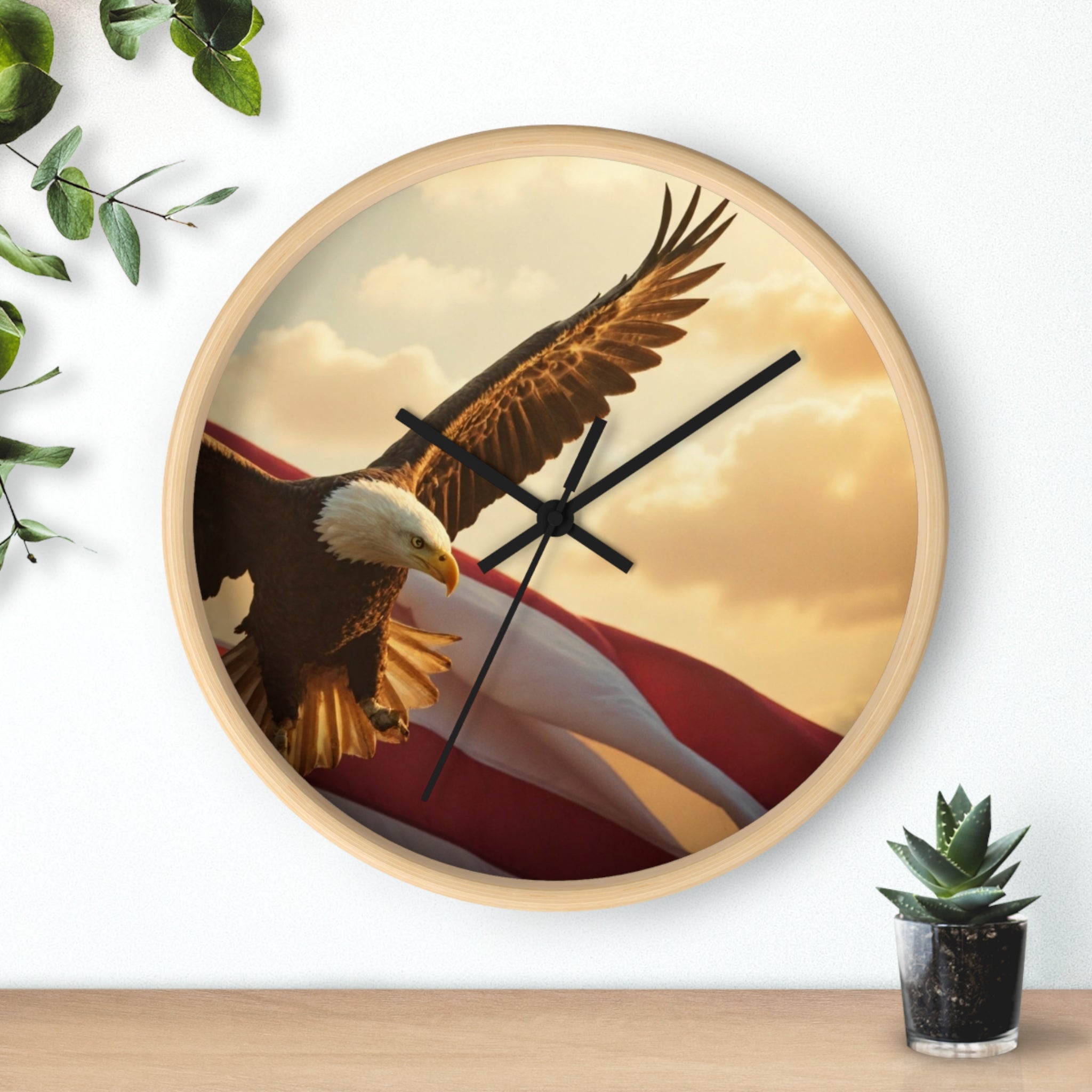 American Eagle Wall Clock