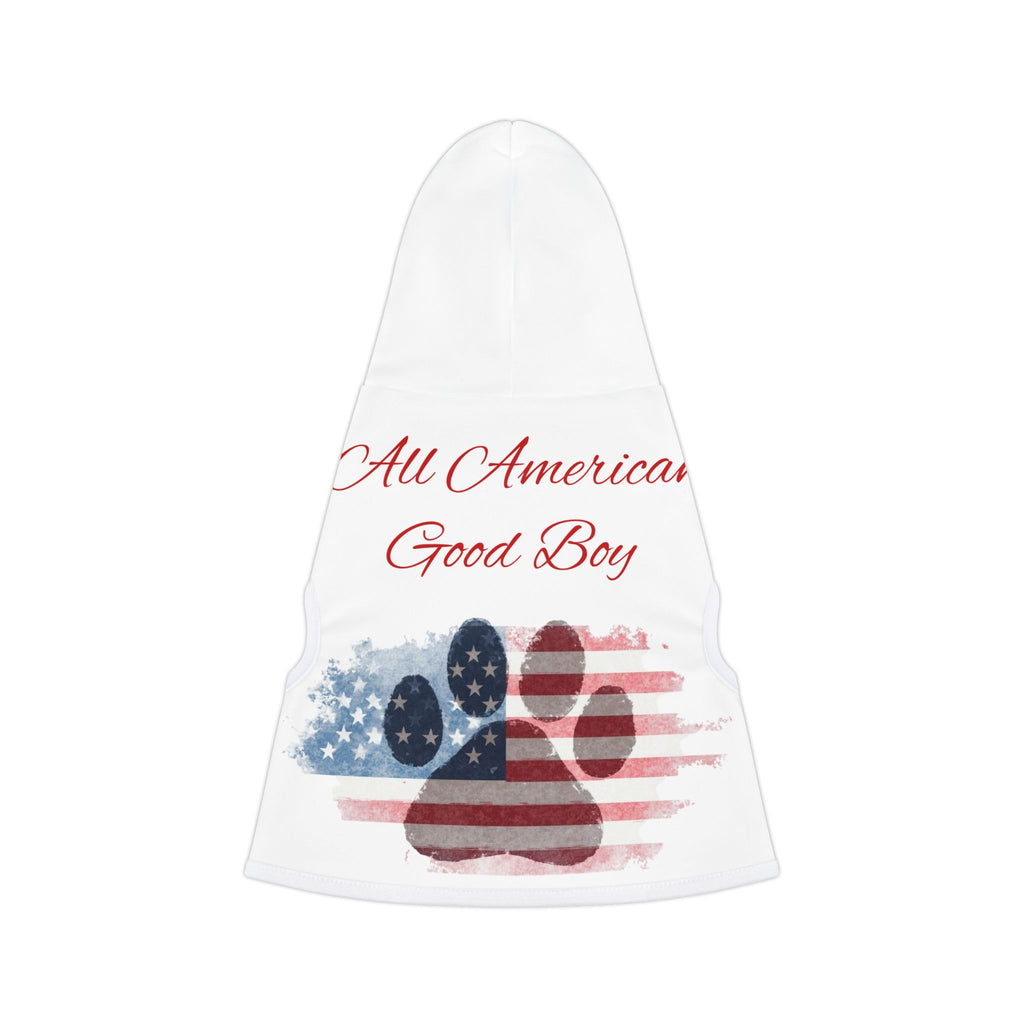 Pet Hoodie - "All American Good Boy"