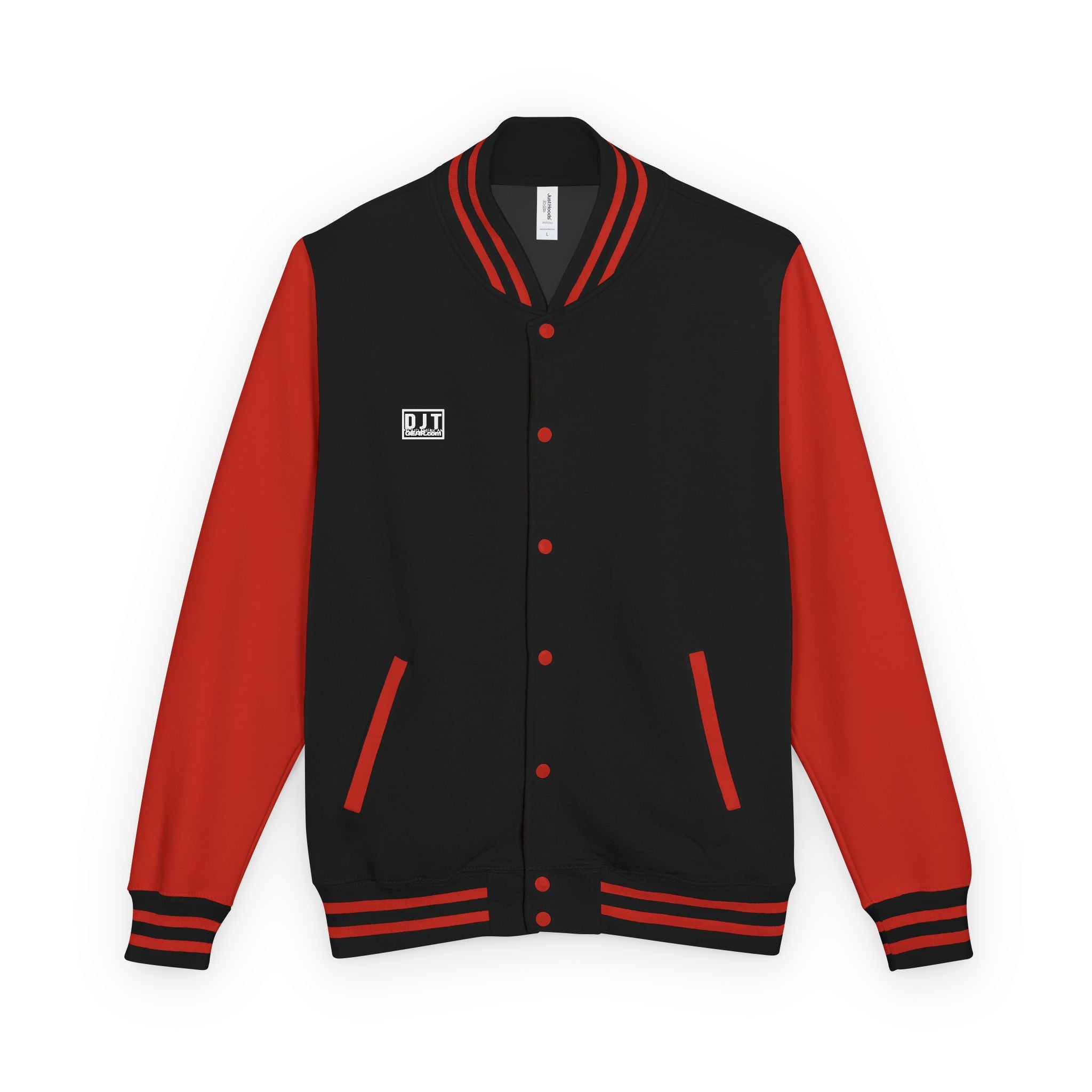 Patriotic Bald DJTgear Varsity Jacket
