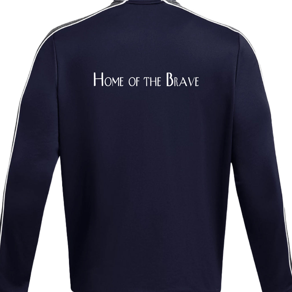 MID NVY/ WHT _410 - BACK