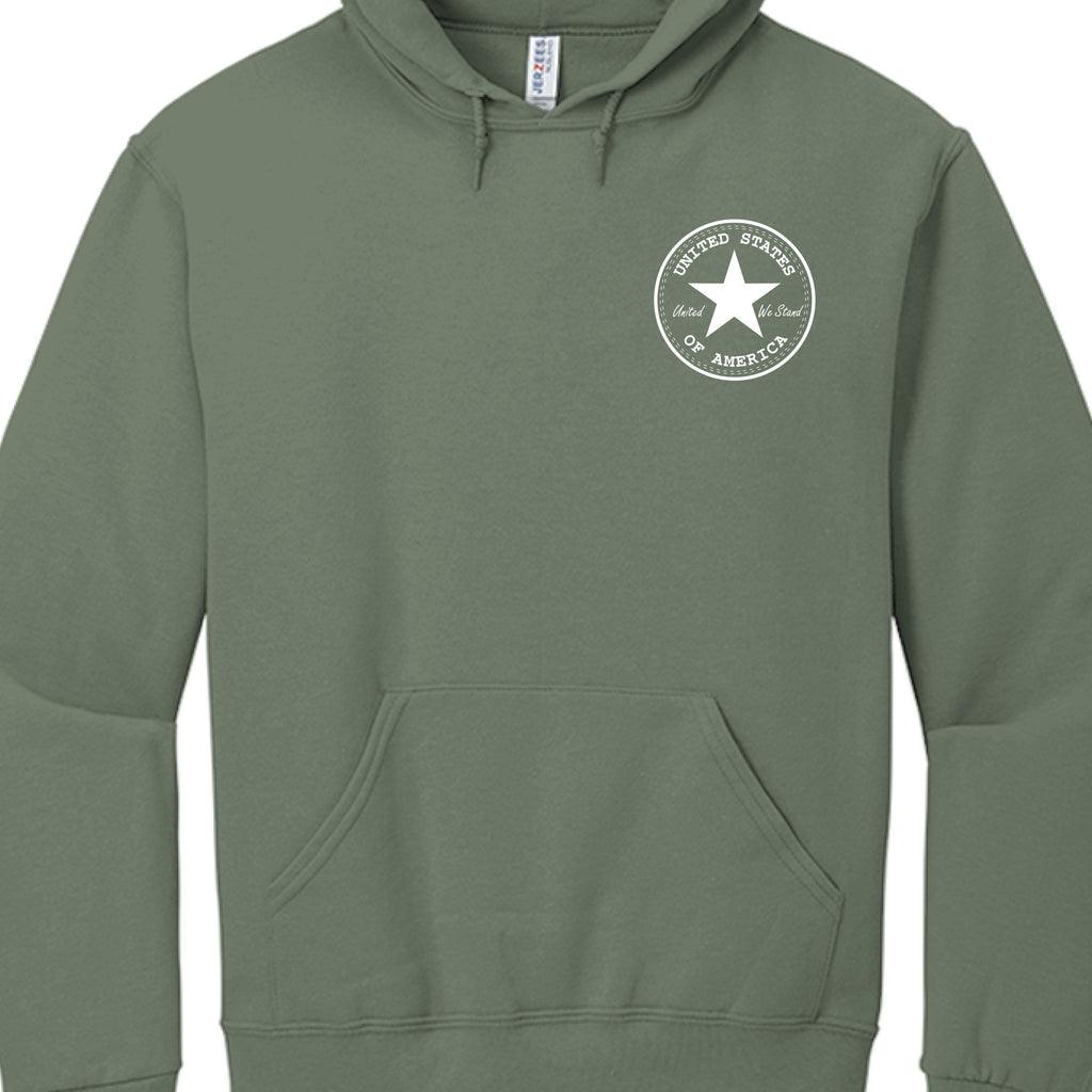 Military Green Heather - FRONT