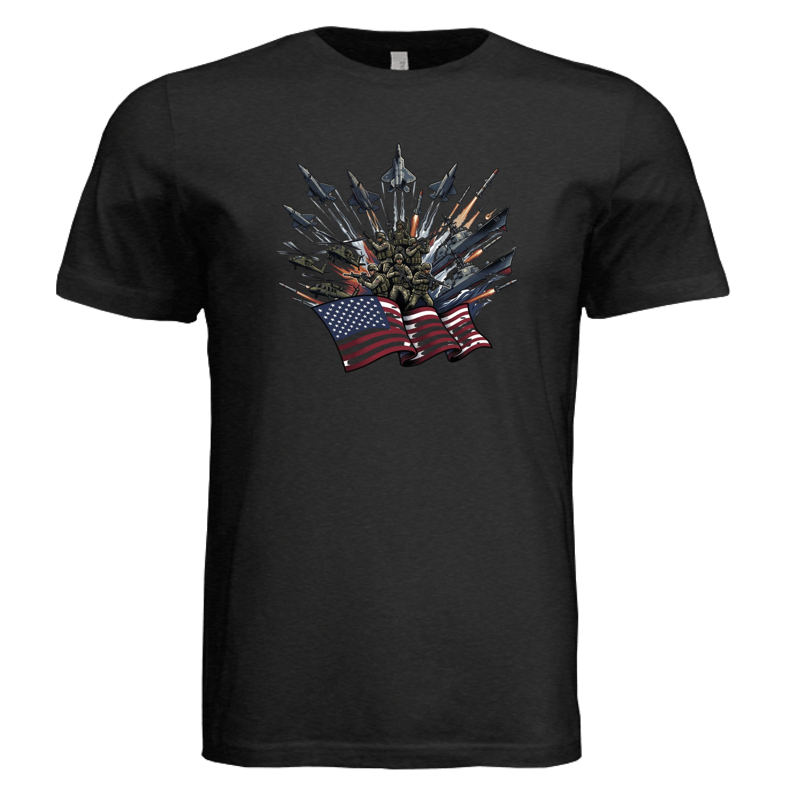 BLK HTHR TRIBLND - FRONT